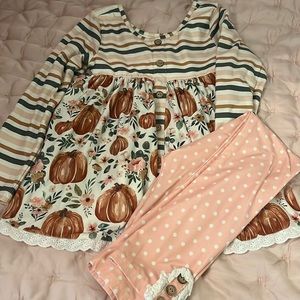 Cheeky Plum Tunic Set